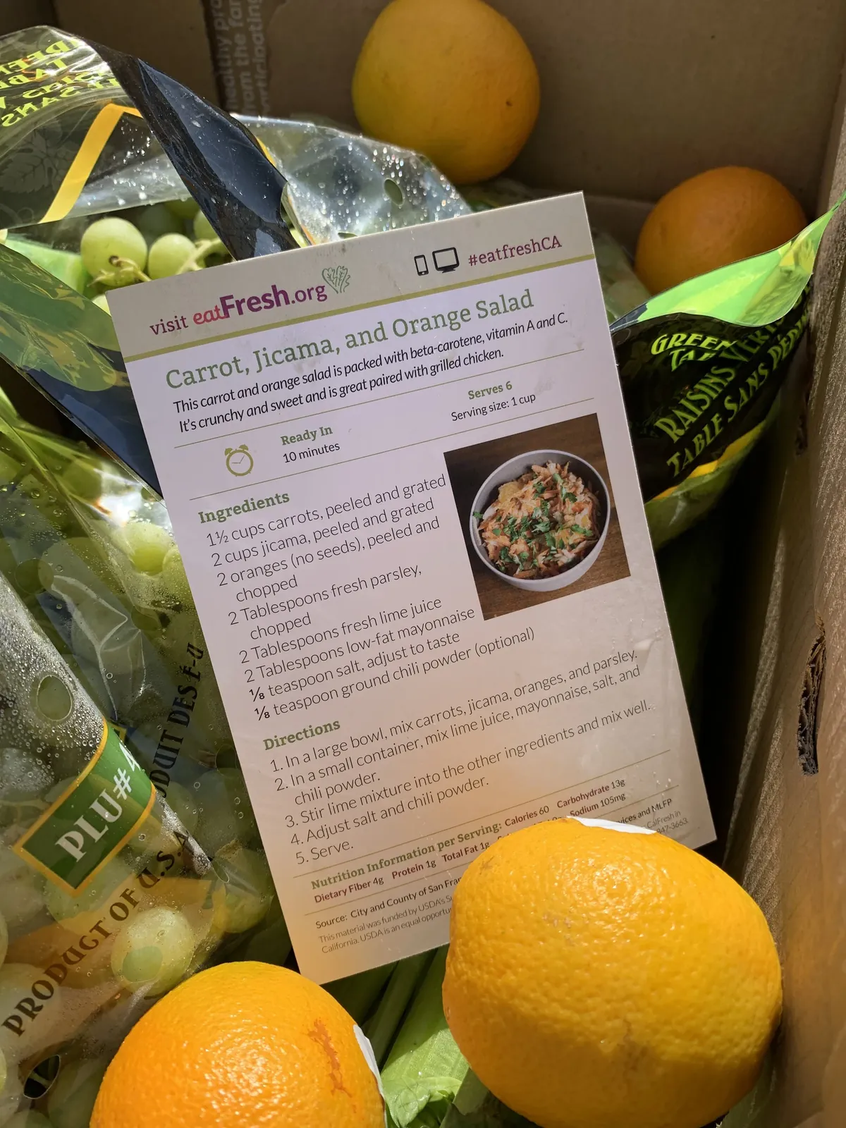 Healthy food distribution